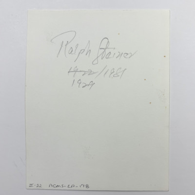 Ralph Steiner - Self Portrait Being Foolish