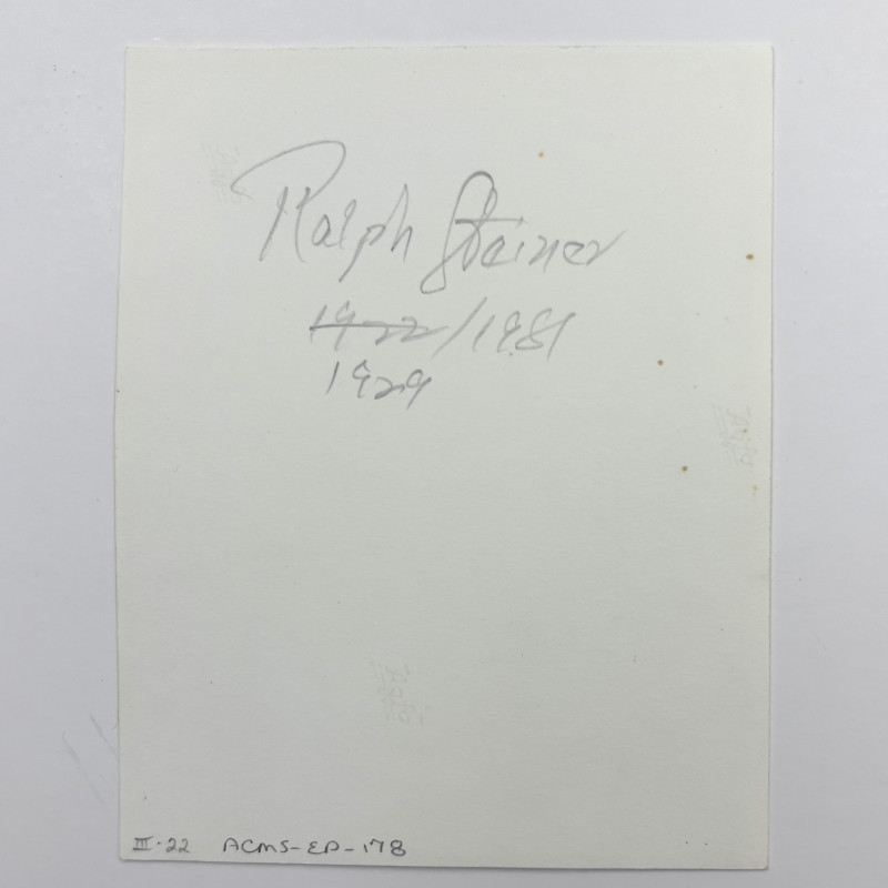 Ralph Steiner - Self Portrait Being Foolish