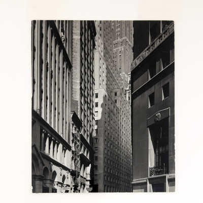 Todd Webb - Financial District, New York City