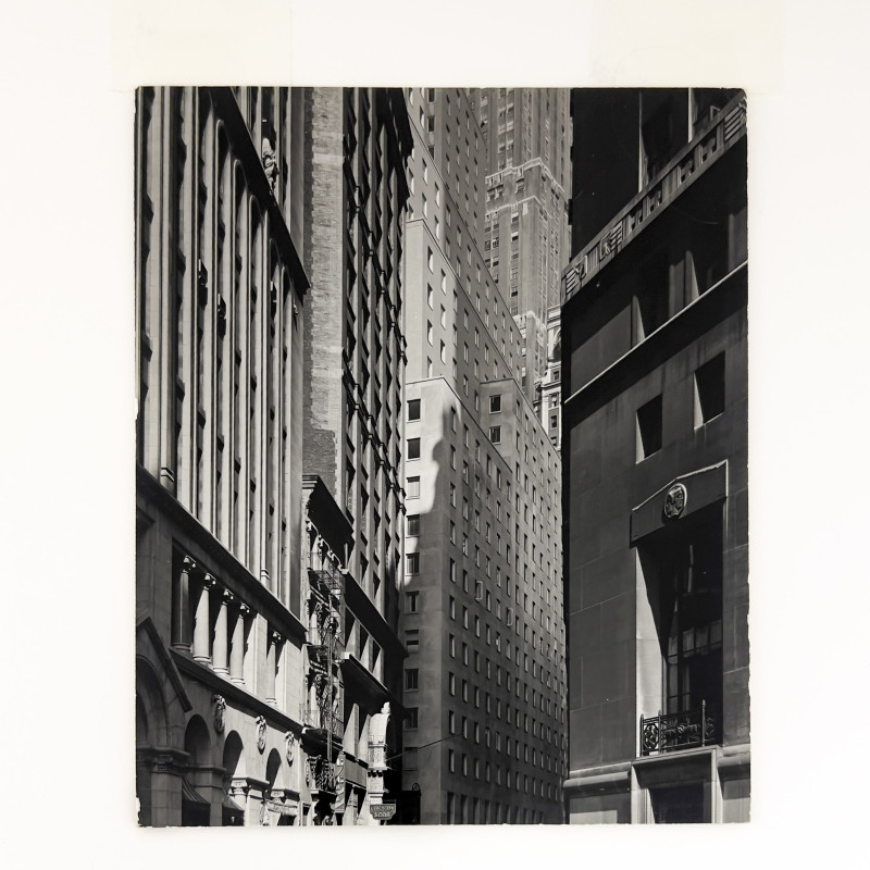 Todd Webb - Financial District, New York City