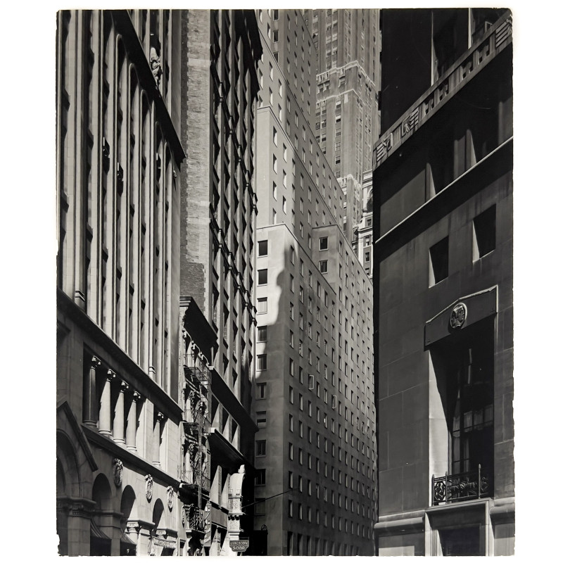 Todd Webb - Financial District, New York City