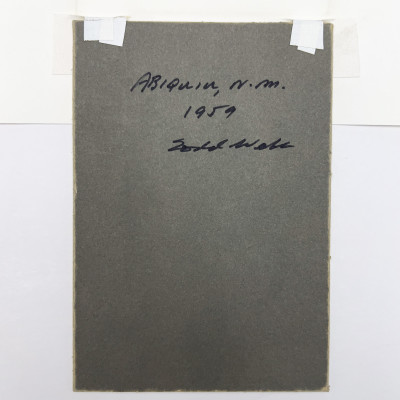 Todd Webb - Abiquiú, NM (Post Office)