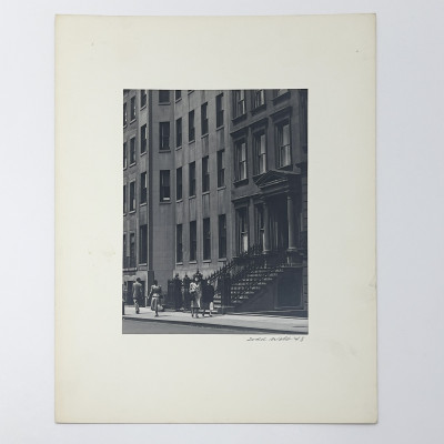 Image for Lot Todd Webb - 53rd Between 5th and 6th, New York City