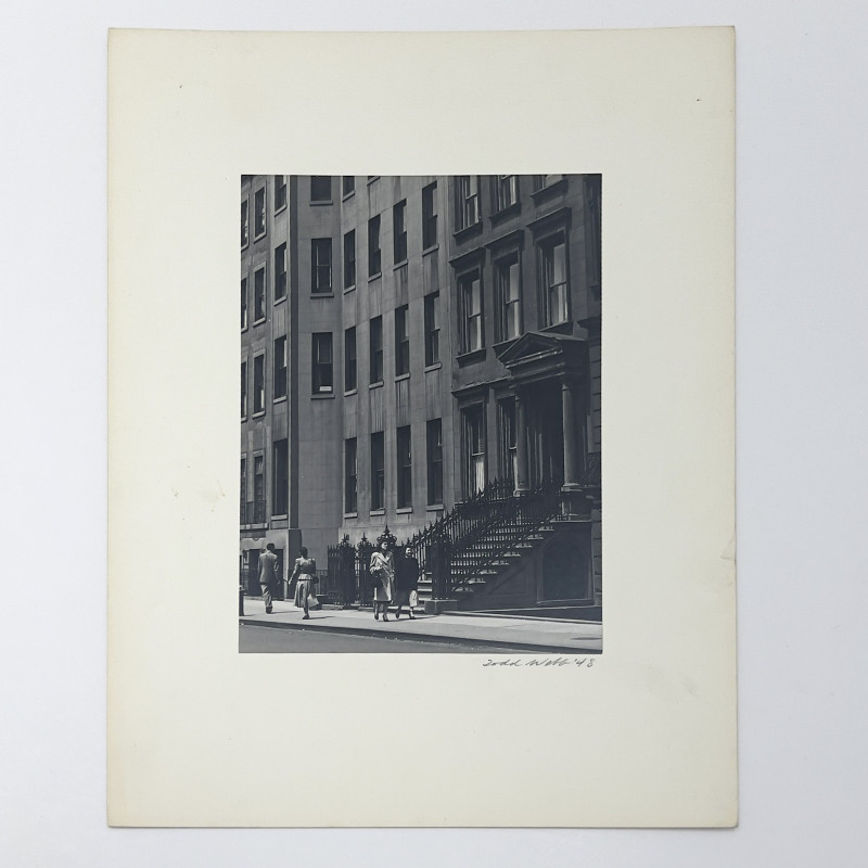 Todd Webb - 53rd Between 5th and 6th, New York City