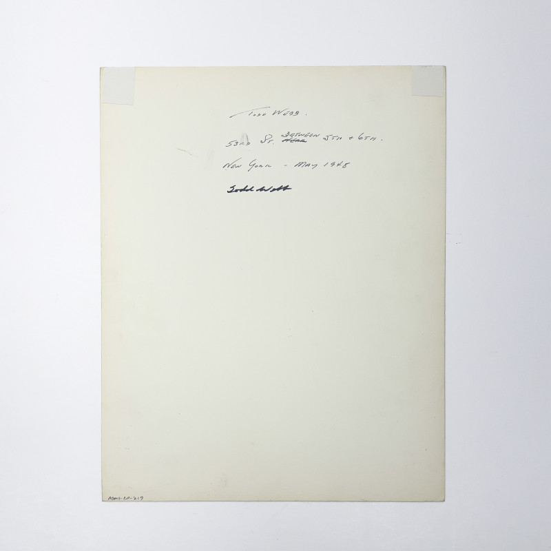 Todd Webb - 53rd Between 5th and 6th, New York City