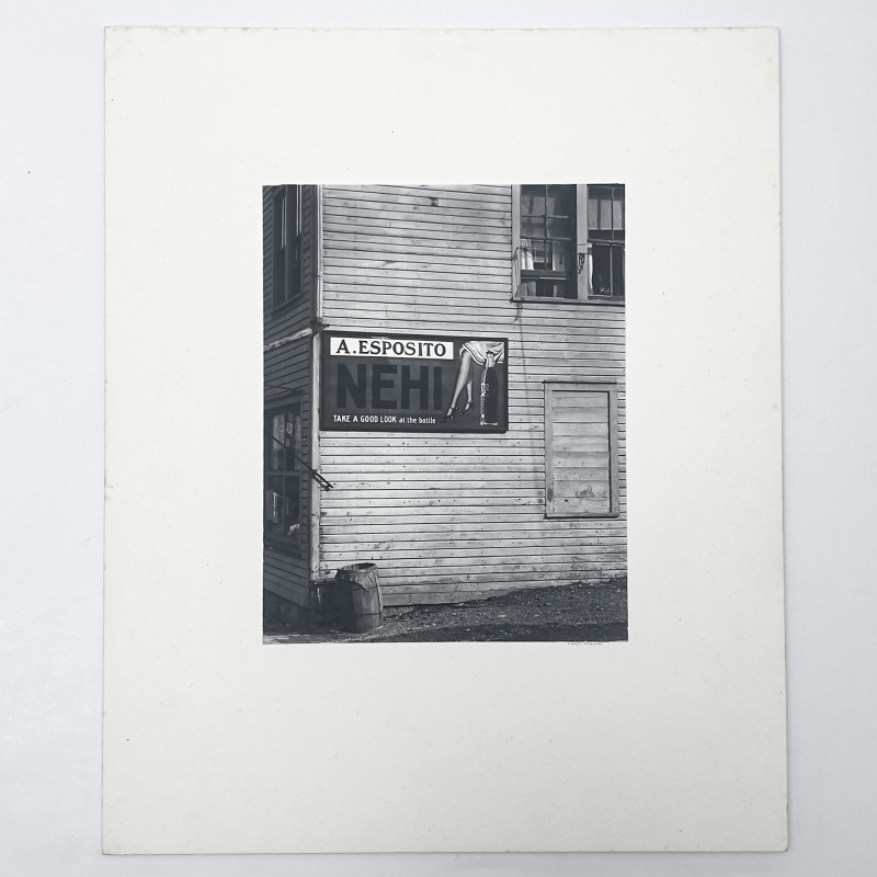 Ralph Steiner - Nehi Advertisement