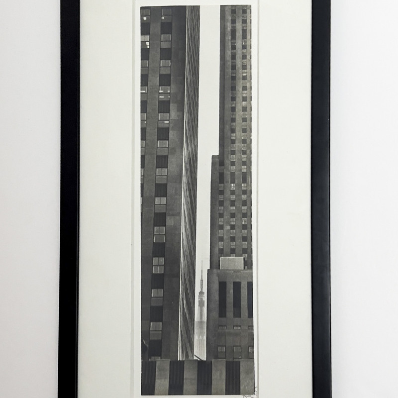 Roy Schatt - Portrait of the Empire State Building