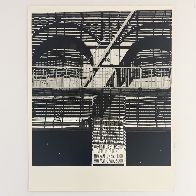 Ralph Steiner - Park Avenue Garage