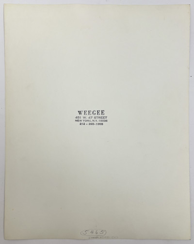 Weegee (Arthur Fellig) - Automobile Accident Victim