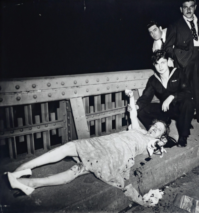 Weegee (Arthur Fellig) - Automobile Accident Victim