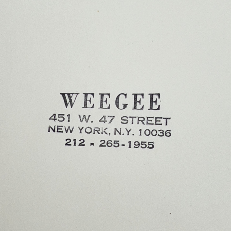 Weegee (Arthur Fellig) - Automobile Accident Victim