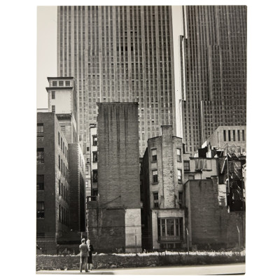 Andreas Feininger - Rockefeller Center Seen from 53rd Street
