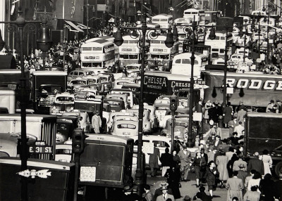 Image for Lot Andreas Feininger - Traffic on Fifth Avenue