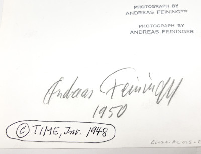 Andreas Feininger - Traffic on Fifth Avenue