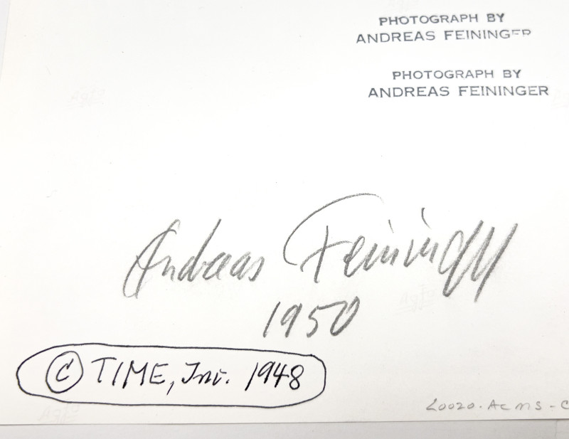 Andreas Feininger - Traffic on Fifth Avenue