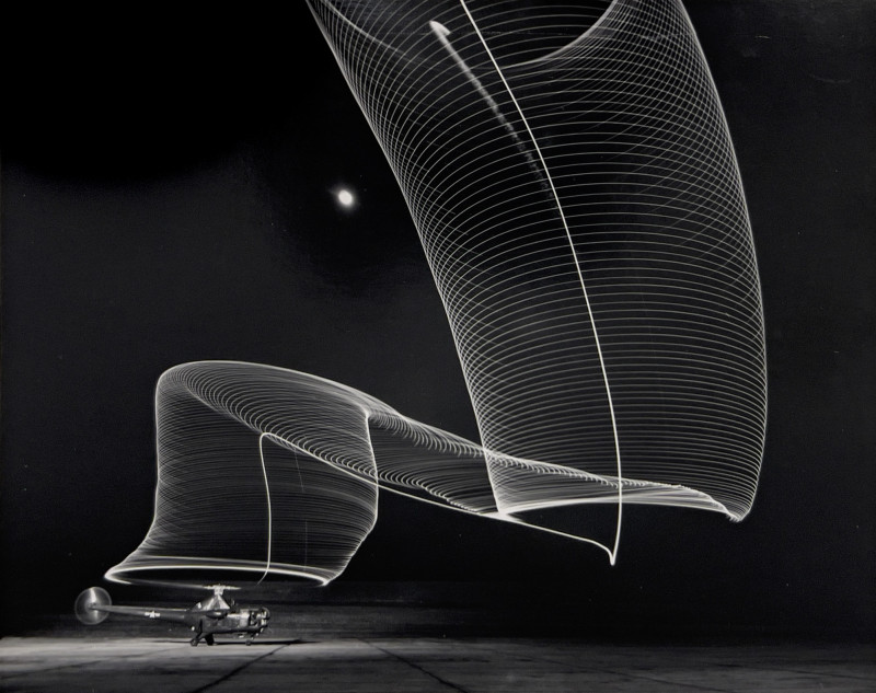 Andreas Feininger - Helicopter During Take-Off