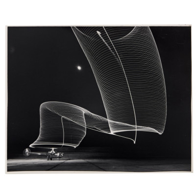 Andreas Feininger - Helicopter During Take-Off