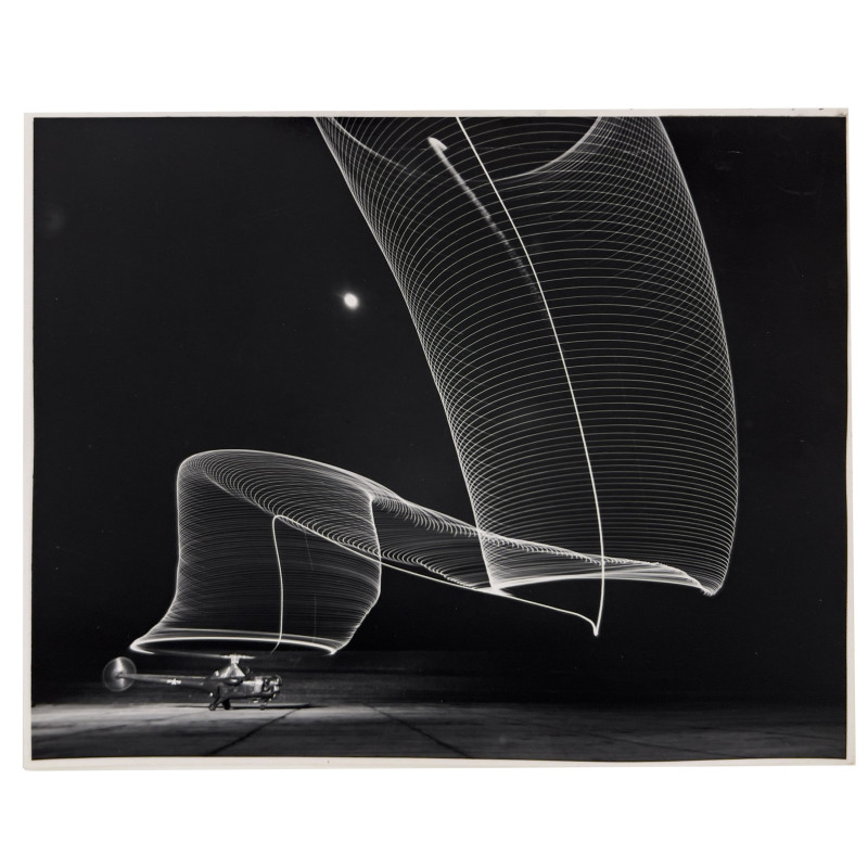 Andreas Feininger - Helicopter During Take-Off