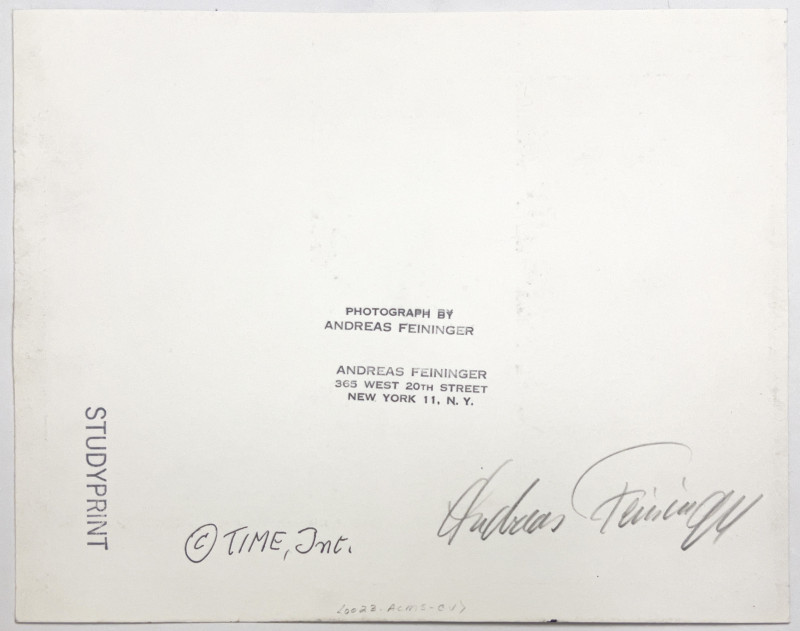 Andreas Feininger - Helicopter During Take-Off