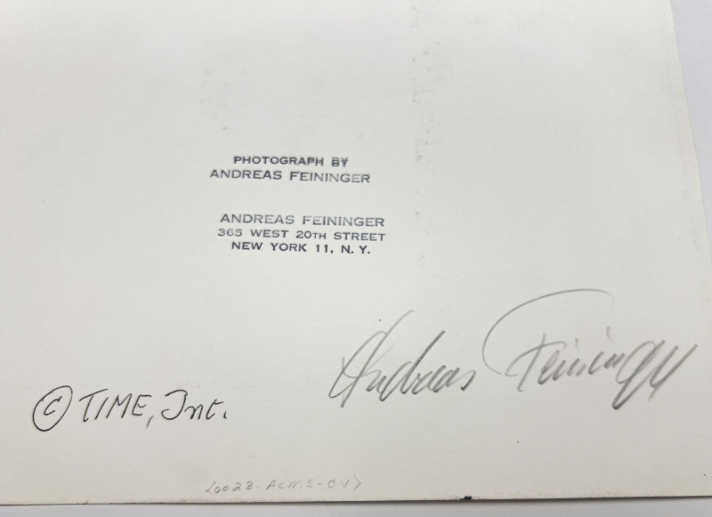 Andreas Feininger - Helicopter During Take-Off