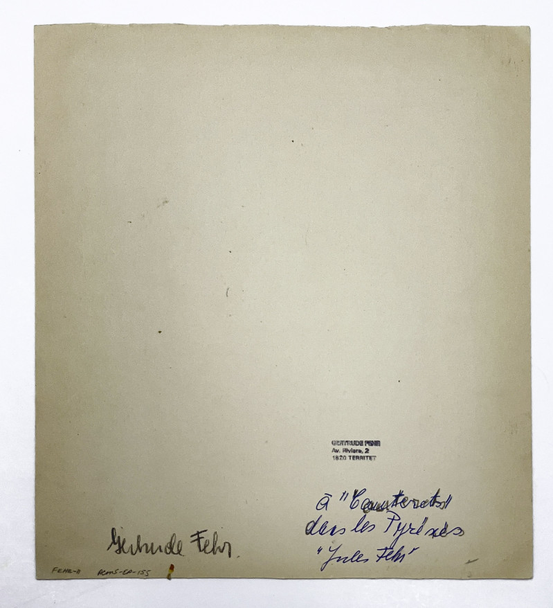 Gertrude Fehr - Jules Fehr Dans Les Pyrenes