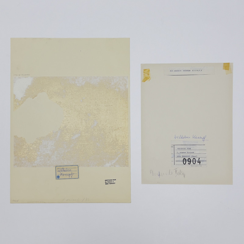 Gertrude Fehr - Wilhelm Kempff 2 versions