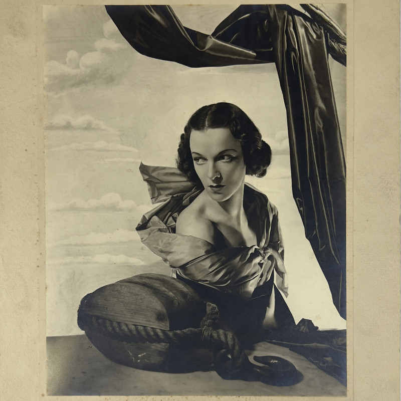 Angus McBean - Beatrix Lehman as Lavinia in &quot;Mourning Becomes Electra&quot;