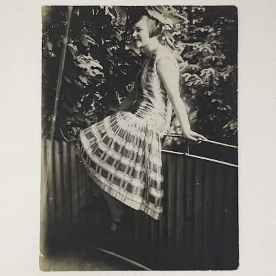 Image for Lot Theodore Lux Feininger - Untitled (Woman on the Fence)