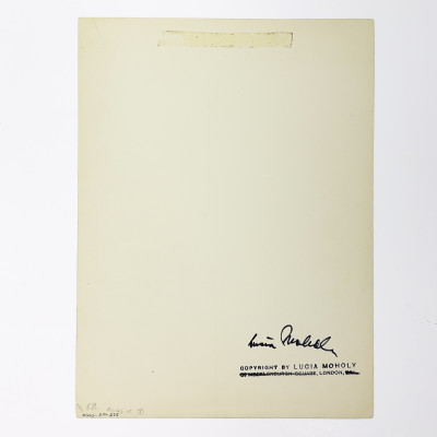 Lucia Moholy - Portrait of Hilda Schuster