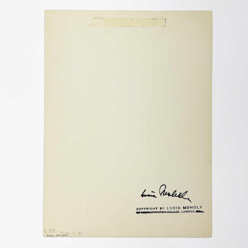 Lucia Moholy - Portrait of Hilda Schuster