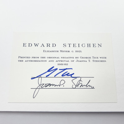 Edward Steichen - Elizabeth Meyer