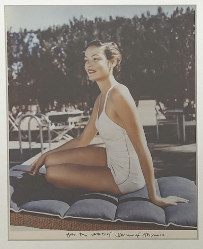 Image for Lot Bernard of Hollywood (Bruno Bernard) - Gene Tierney - "Sun Kissed"