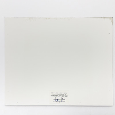 Edward Steichen - Wheelbarrow with Flower Pots, France