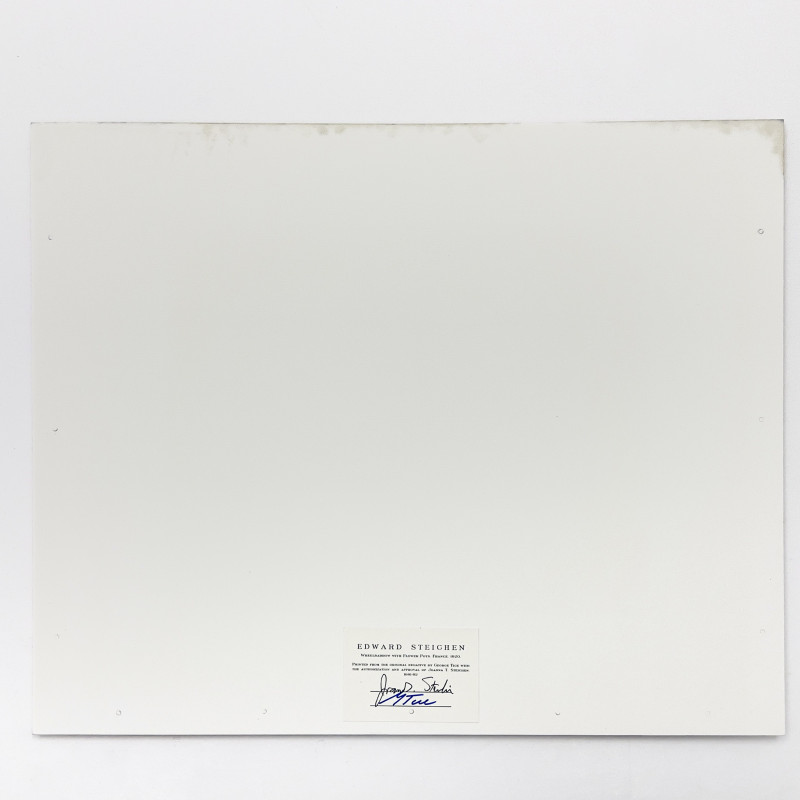 Edward Steichen - Wheelbarrow with Flower Pots, France