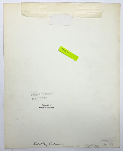 Dorothy Norman - Edgar Varese