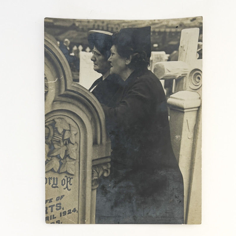 John Humphrey Spender - Scene at a Funeral