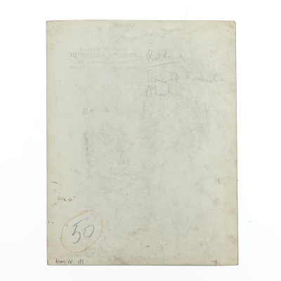 John Humphrey Spender - Scene at a Funeral