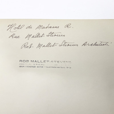 Robert Mallet-Stevens Architectural Studies, Some By Marc Vaux, Group of 7