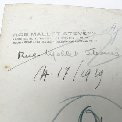 Robert Mallet-Stevens Architectural Studies, Some By Marc Vaux, Group of 7