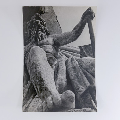 Boris Ignatovich - Statue of Neptune in St. Petersburg