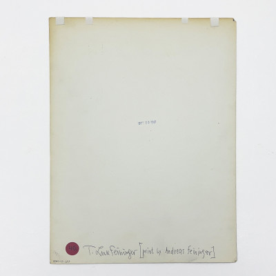 Theodore Lux Feininger - View Across the Hudson River