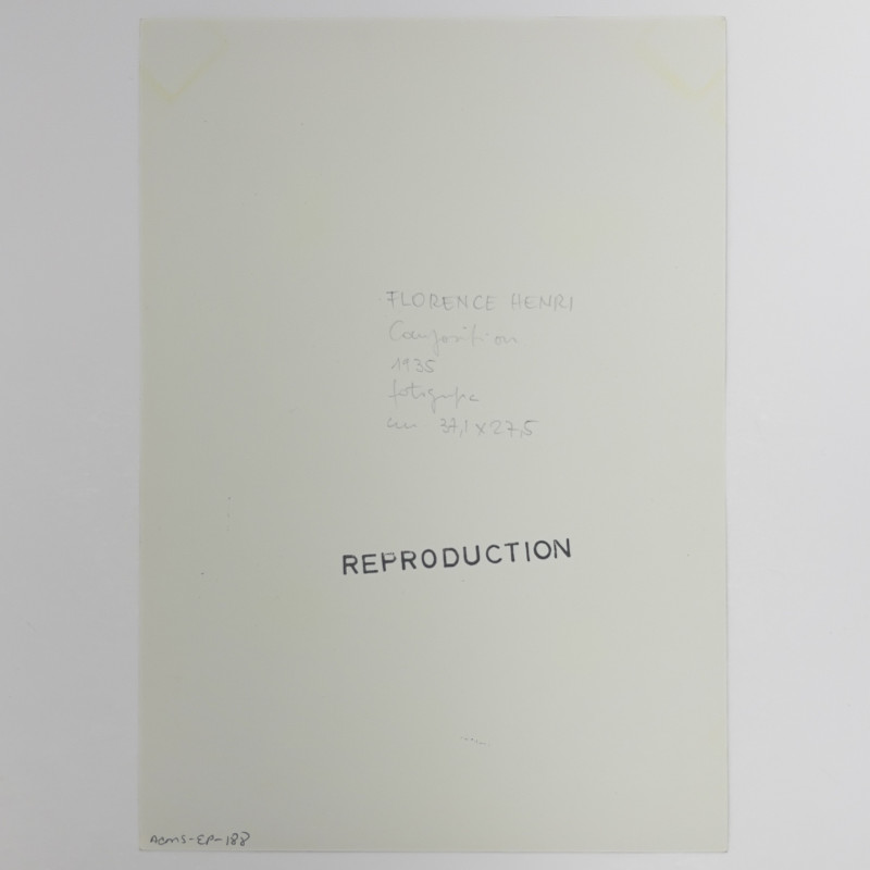 Florence Henri - Composition (Cactus)