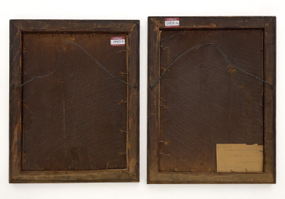 Fredrick DeBourg Richards &amp; Jean-François Millet - Two Prints in Matching Frames