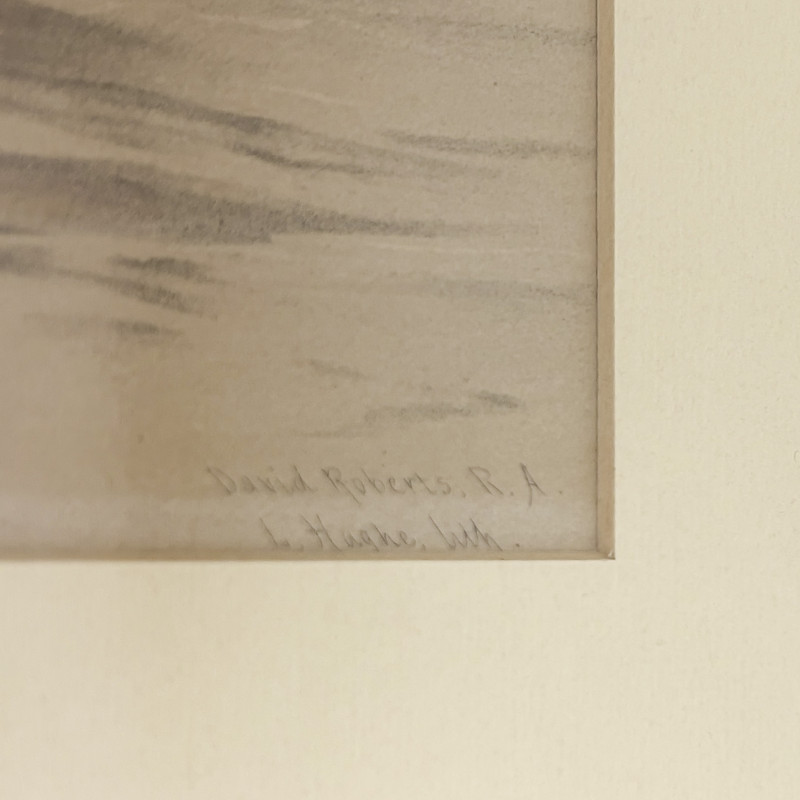 David Roberts - View on the Nile and Dandarah