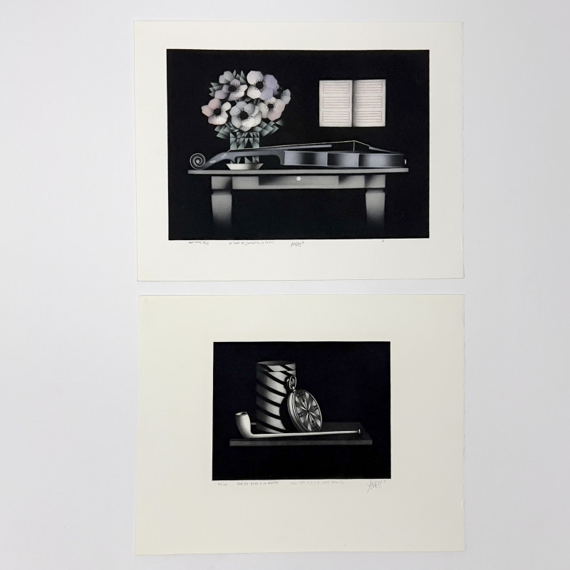Mario Avati - Two Still Life Prints