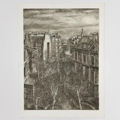 Image for Lot Erik Desmazières - Paris 11 Boulevard de Clichy (F-F 148)