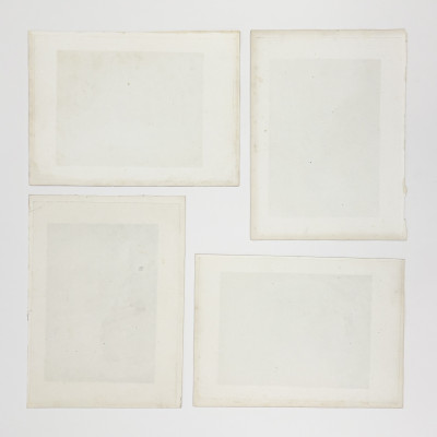 John Martin - Four Mezzotints from Paradise Lost