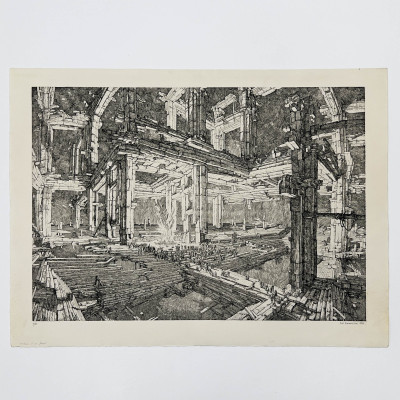 Image for Lot Erik Desmazières - Le Feu (F-F 8)