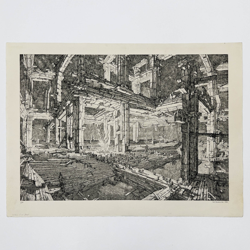 Erik Desmazières - Le Feu (F-F 8)