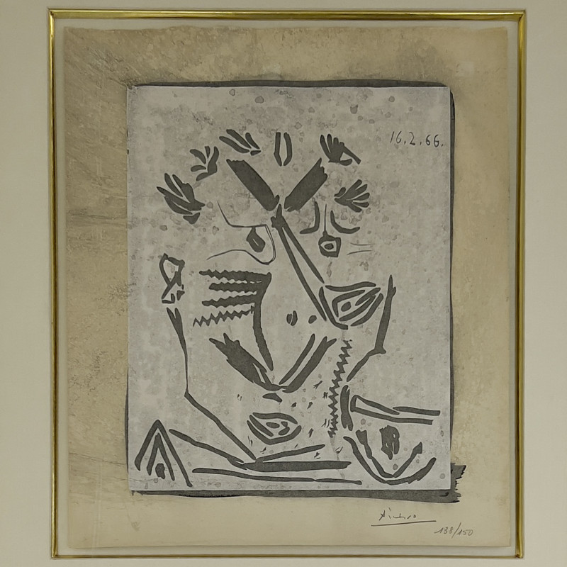 Pablo Picasso - Portrait d’homme Notre Dame de Vie